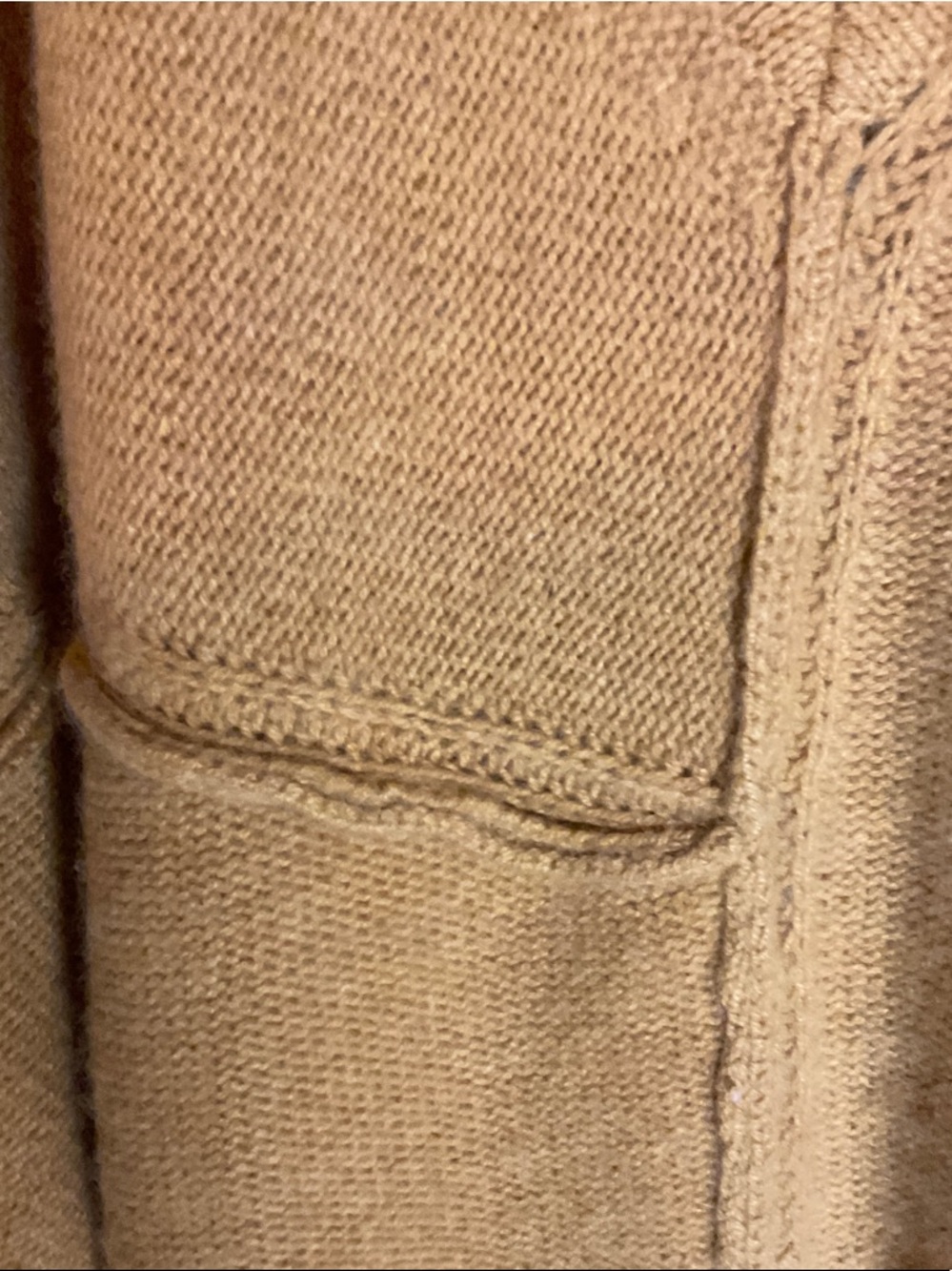 Free People Oversized V-Neck Sweater in Mustard - Picture 3 of 8